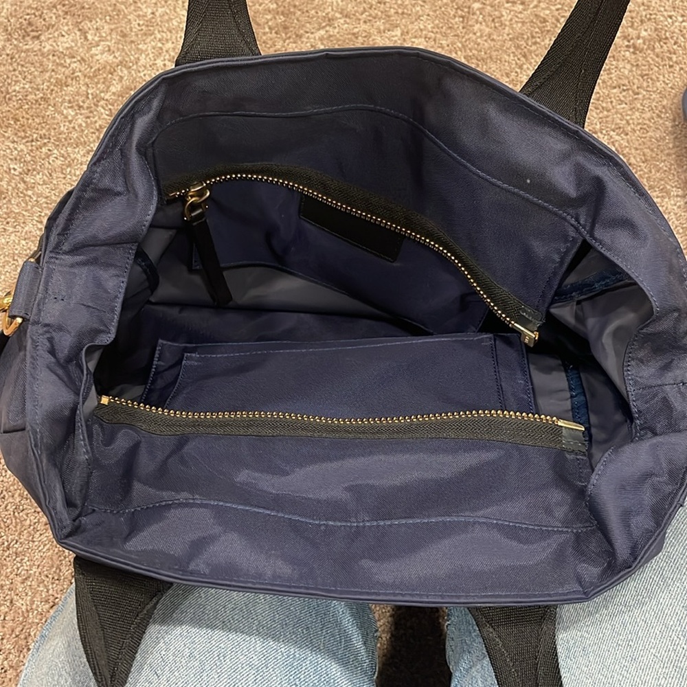 Marc Jacobs Navy and Black Baby Bag - Picture 3 of 10